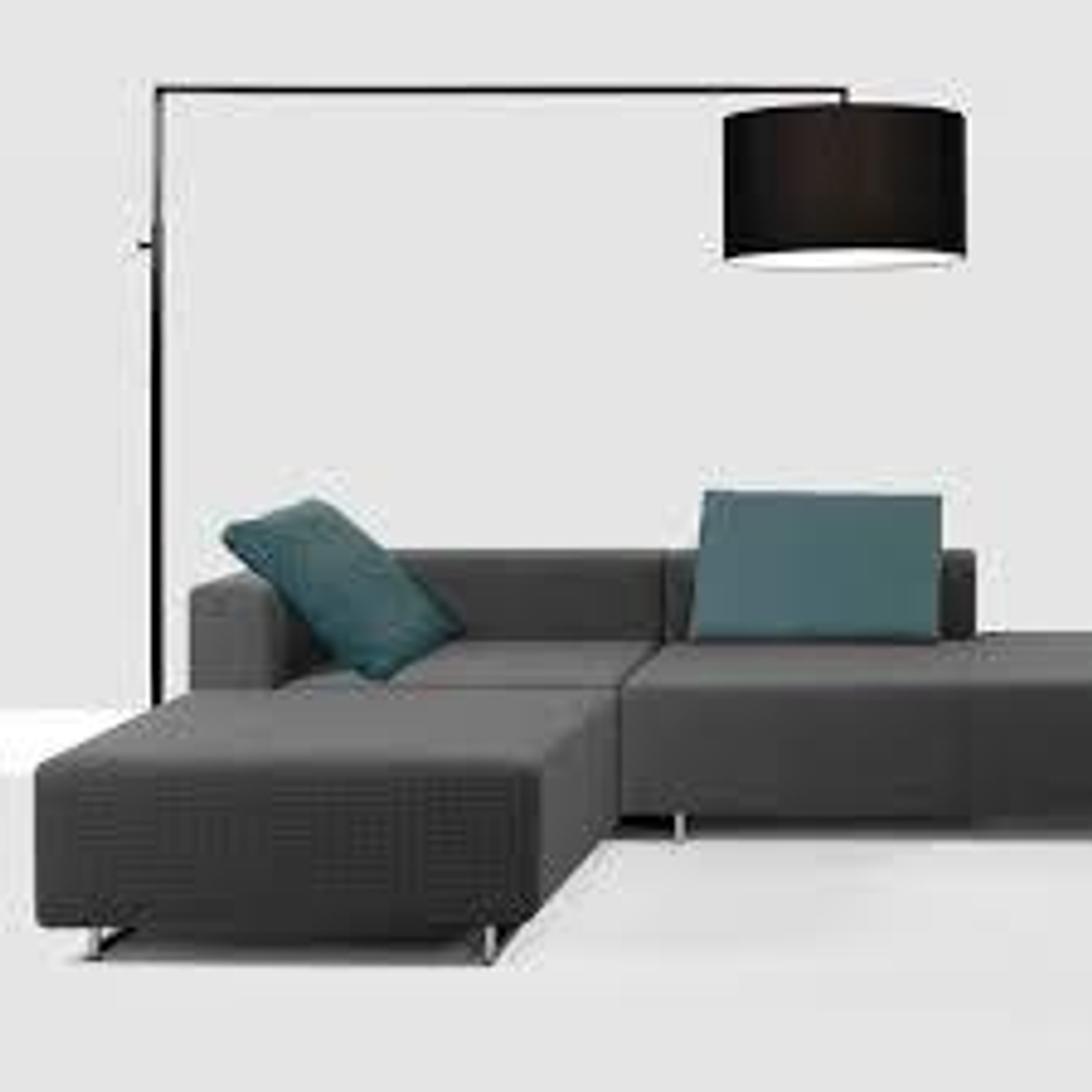 Floor design lamp  High Noon by Zeitraum (White)
