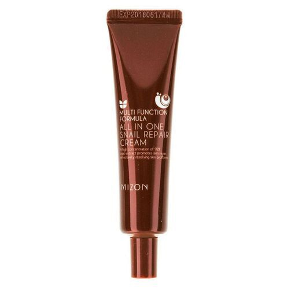 Mizon Крем для лица с муцином улитки - All in one snail repair cream, 35мл