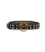 кожаный ремень love puzzle belt h3 Pinko - черный(1H2146 A086)