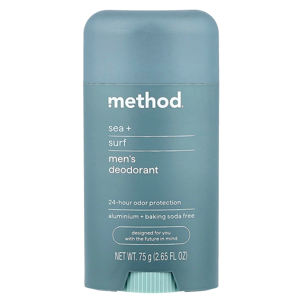 Method, Мужской дезодорант, Sea + Surf, 75 г (2,65 жидк. Унции)