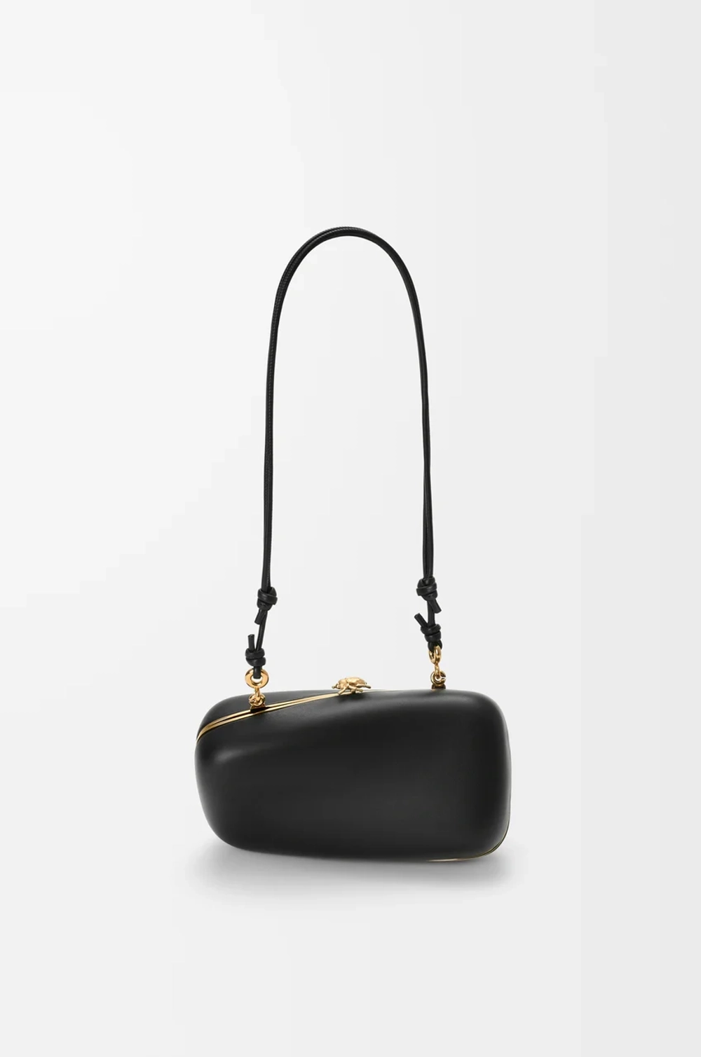 Loewe Клатч Minaudiere из кожи ягненка наппа, черный