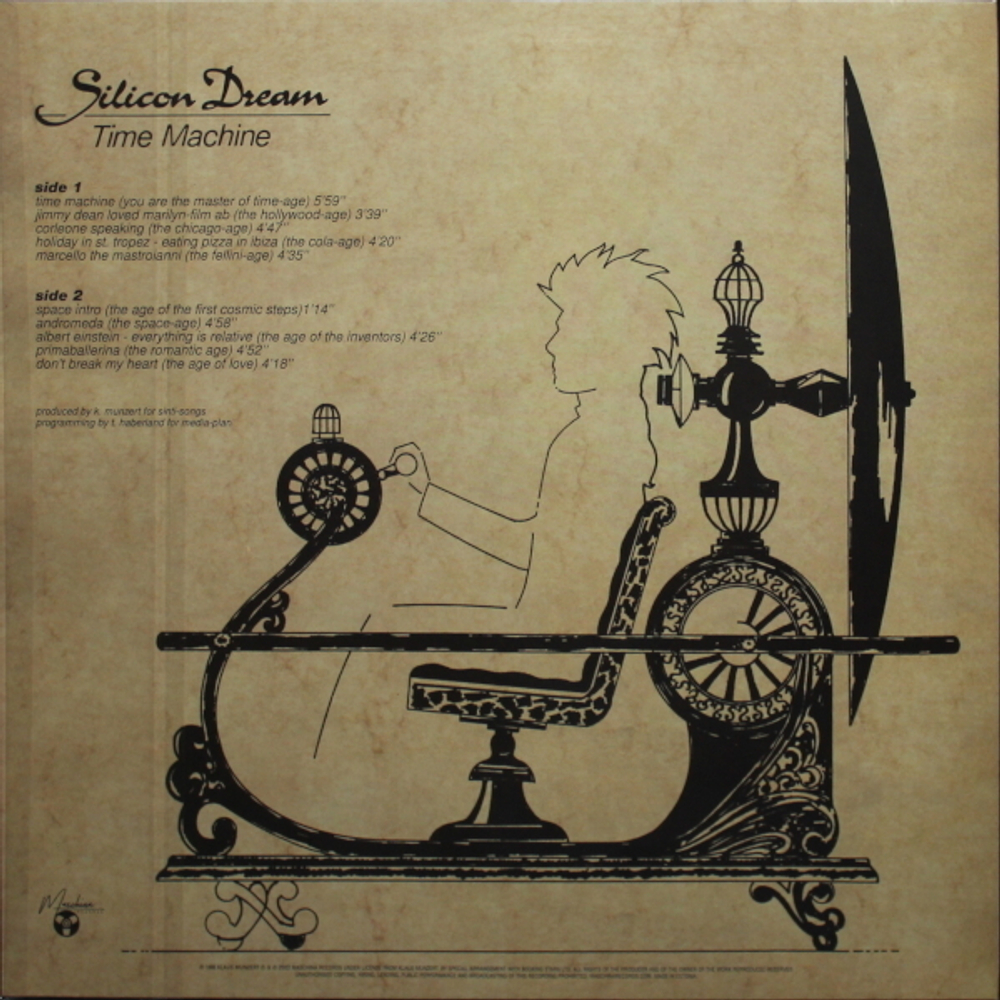 Silicon Dream / Time Machine (Coloured Vinyl)(LP)