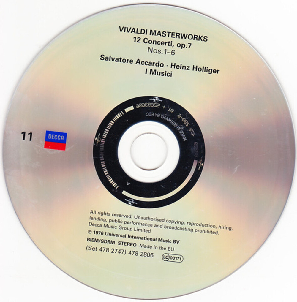 Сборник / Vivaldi Masterworks: Complete Concertos & Sonatas Opp.1-12 - Gloria - Stabat Mater - Nisi Dominus - Cantatas (28CD)