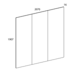 MODERN, Панель стеновая 207 Н. Цвет ДУБ НАВАРРА