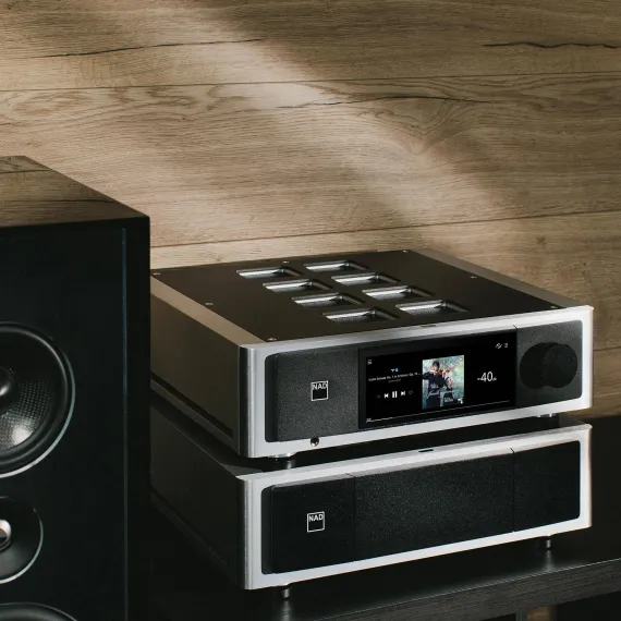 NAD M66 Silver Black