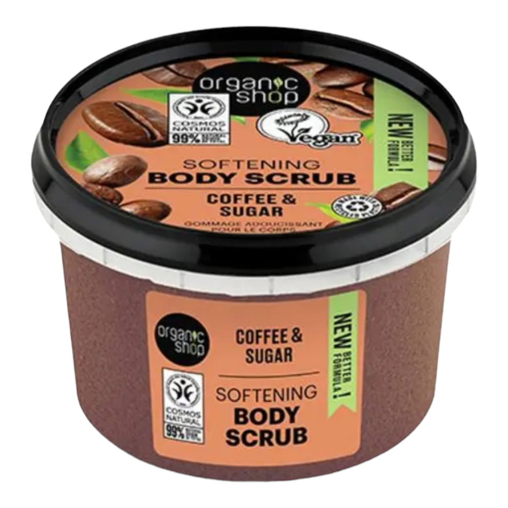 Скраб для тела "БРАЗИЛЬСКИЙ КОФЕ", 250мл (Organic Shop)