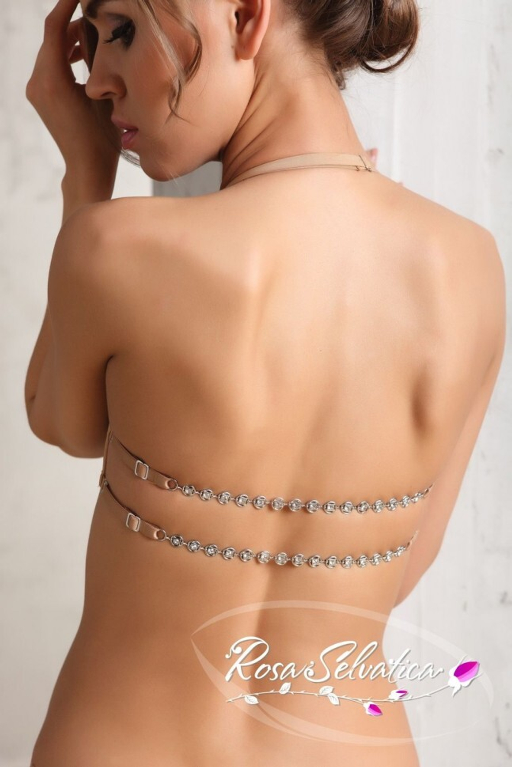 Бюстгальтер Re 386 Rosa Selvatica (nudo бежевый 4D)