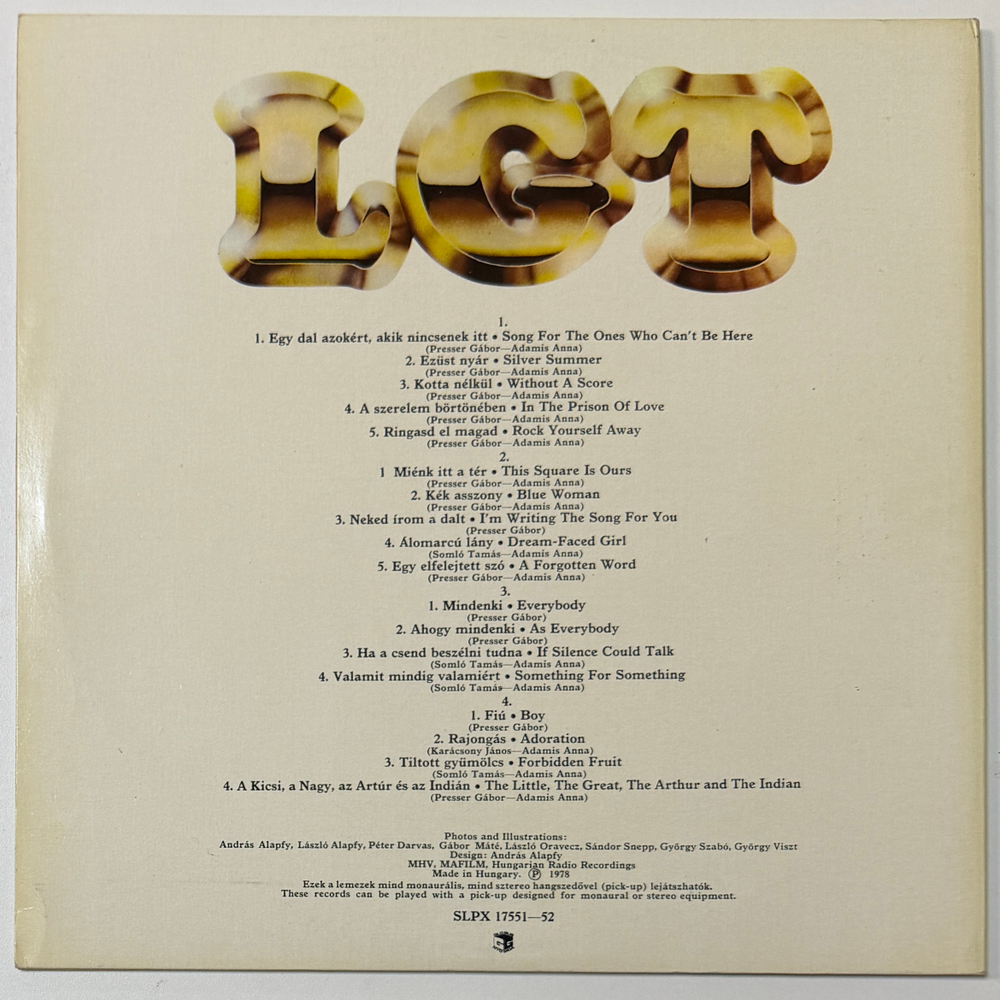 Locomotiv GT – Aranyalbum 1971-76 2LP (Венгрия 1978г.)