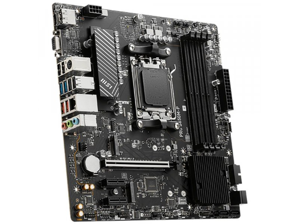 Материнская плата MSI Pro B650M-P, Socket AM5, AMD B650, mATX, RTL