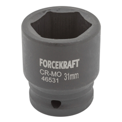 Головка ударная 3/4'', 31мм (6гр) FORCEKRAFT FK-46531