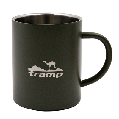 Tramp Термокружка 400 мл, TRC-010.12, оливковый