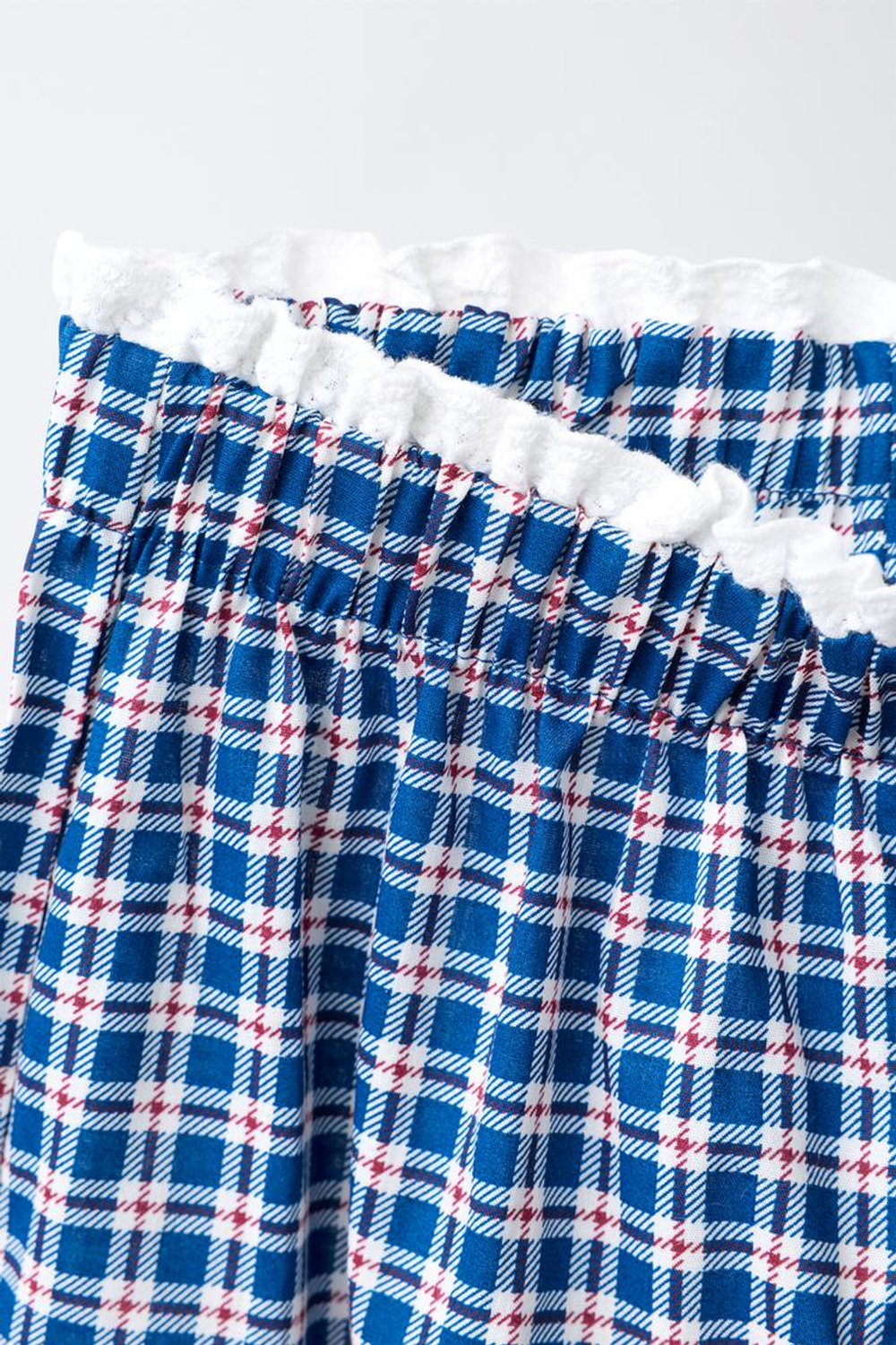 ZARA КОМБИНИРОВАННАЯ ПИЖАМА, СИНИЙ