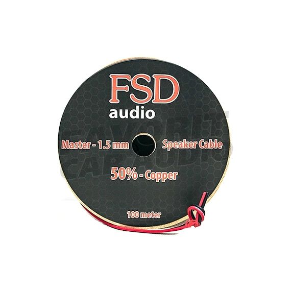 Акустический кабель FSD Audio MASTER 1.5мм² 16GA CCA медно-алюм.