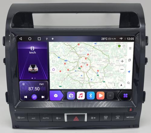 Магнитола для Toyota Land Cruiser 200 2007-2015 (климат на ШГУ) - Kuberg SF-1620-3-ABC Android 10, Carplay, 4G SIM-слот