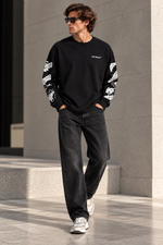 Хлопковый лонгслив Off White, M