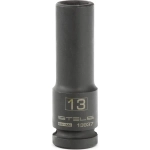 Головка ударная удлиненная шестигранная, 13 мм, 1/2", CrMo// STELS 13937