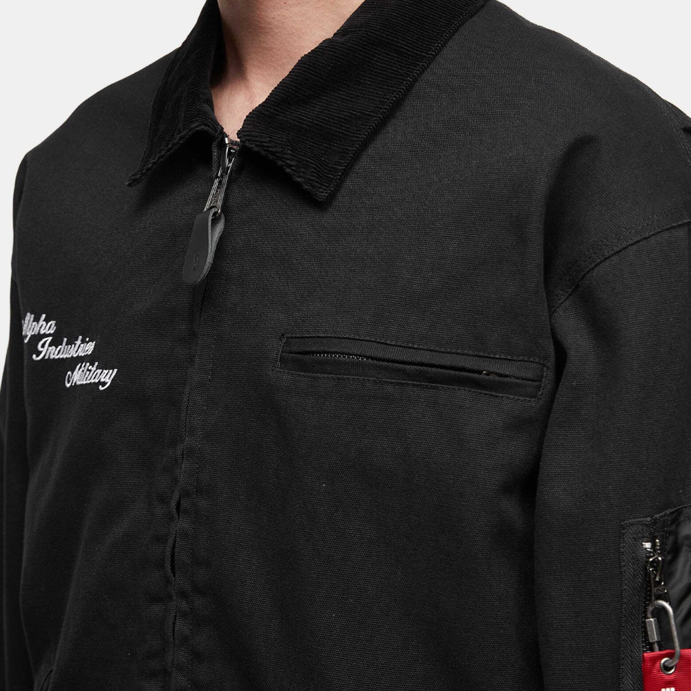 Куртка Alpha Industries Uniform Detroit Jacket Black (Чёрный)