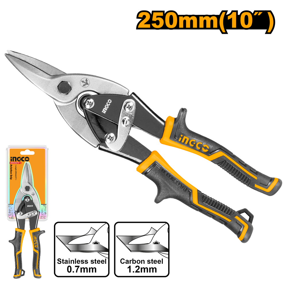 Ножницы по металлу INGCO HTSN0110S 250 мм Ножницы по металлу INGCO HTSN0110S 250 мм