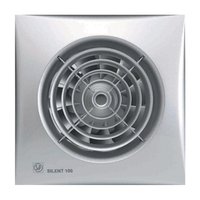 Накладной вентилятор Soler Palau SILENT-100 CHZ SILVER