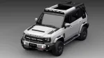Силовой обвес для Jetour Traveller T2 2023+ Джетур Платформа на крышу Бампер Лестница Арки Спойлер