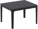 Столик пластиковый журнальный, Siesta Contract Sky Side Table, черный