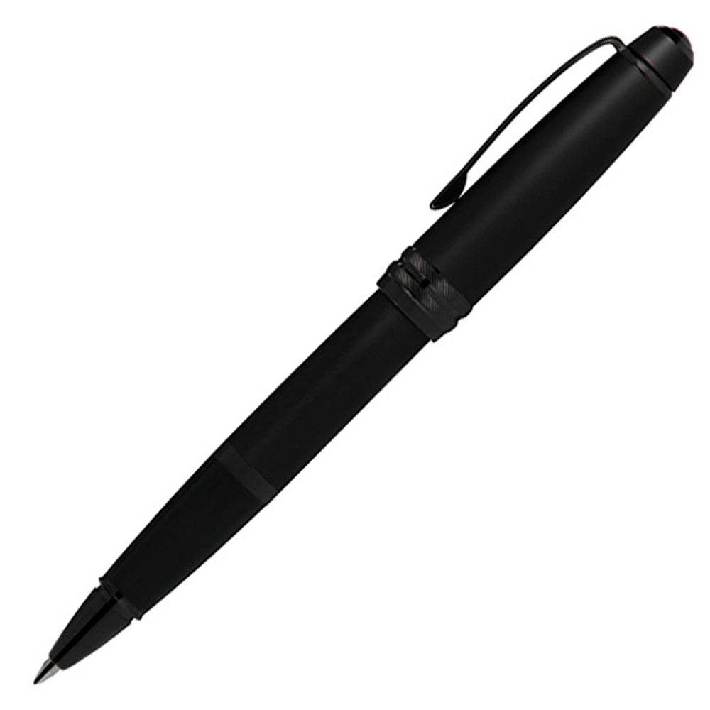Черная ручка-роллер Cross Bailey Matte Black Lacquer