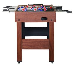 Игровой стол - футбол "Standart" (122x61x78.7 см, коричневый)