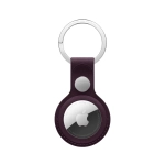 Тканевый брелок с заводным кольцом Apple FineWoven Key Ring для AirTag, Blackberry (Ежевичный)