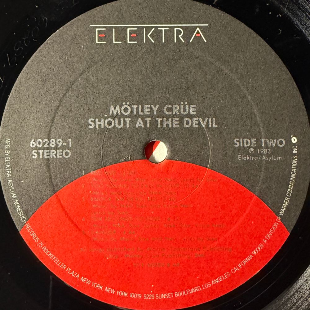Mötley Crüe ‎– Shout At The Devil (США)
