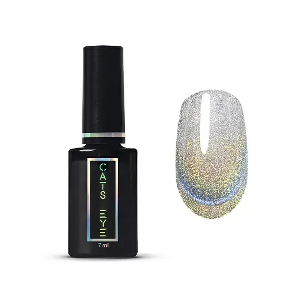 Runail Гель-лак №9801 Cat's eye CRYSTAL RAINBOW, 7мл