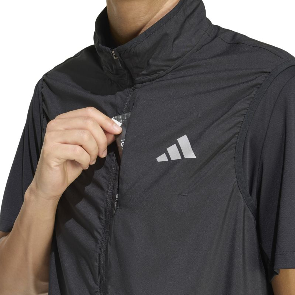 Мужская теннисная жилетка Adidas Running Essentials - black