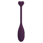 Фиолетовое виброяйцо с управлением через приложение 18,9см Baile Pretty Love Fisherman BI-300016HP-1