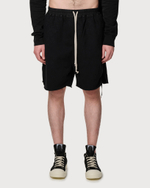 RICK OWENS DRKSHDW ШОРТЫ ЧЕРНЫЕ С МОЛНИЯМИ HOLLYWOOD