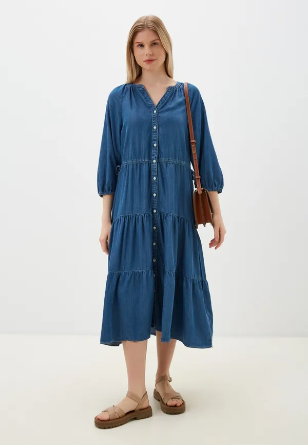 Платье женское LEVI'S CECILE MIDI DRESS MED INDIGO - WORN IN