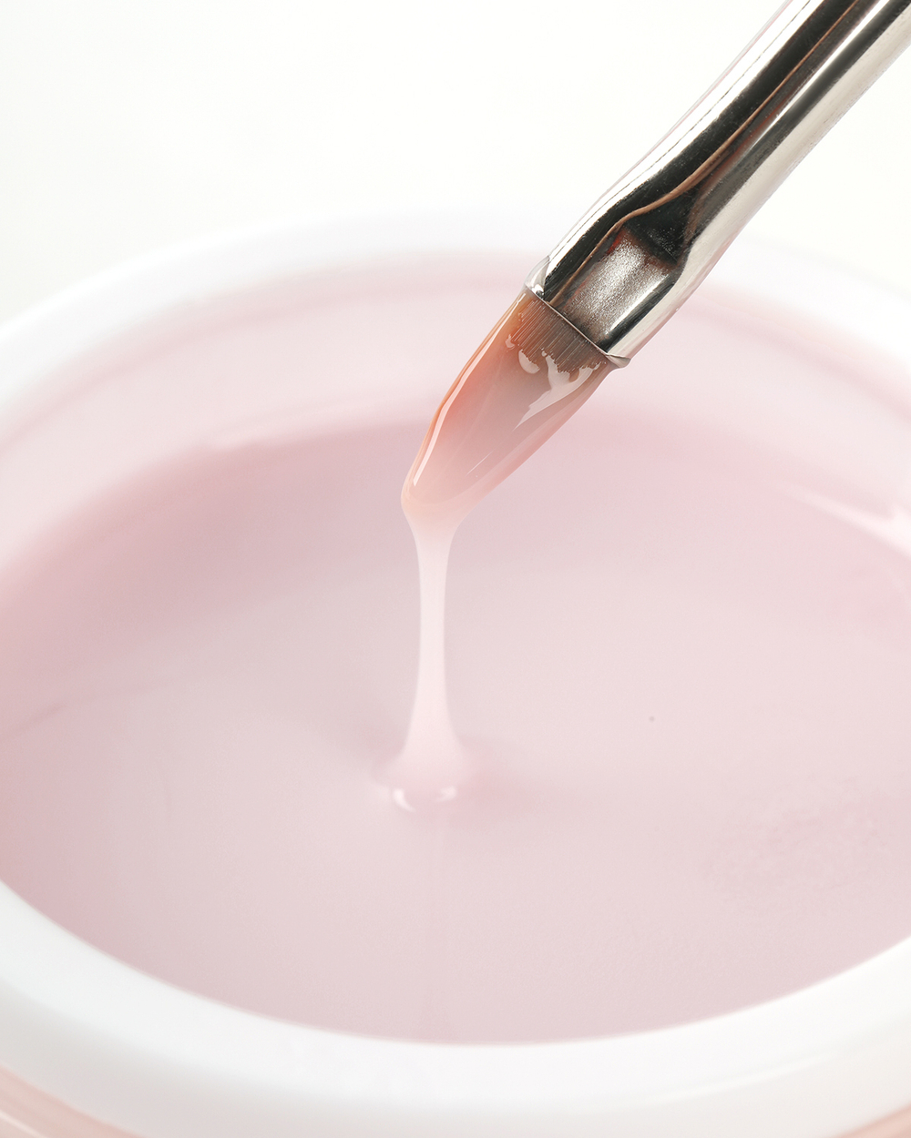 Soft Milk Gel - камуфлирующий гель для моделирования, молочного цвета, 50 г.