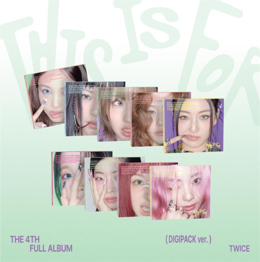 [Альбом] TWICE - THIS IS FOR (DIGIPACK Ver.)