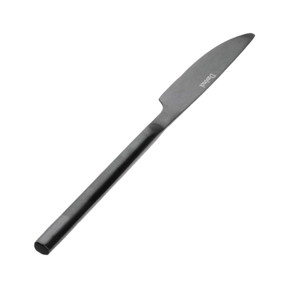 Нож столовый 22 см матовый черный цвет Black Sapporo PVD P.L. - Davinci [12]