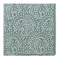 Скатерть из хлопка зеленого цвета с рисунком Спелая смородина, scandinavian touch, 180х260см