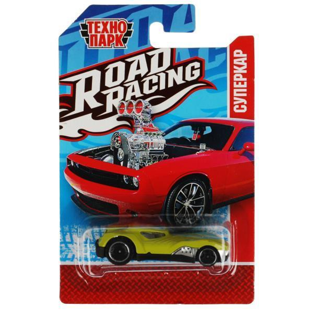Модель ин. мет. "Road Racing Суперкар" 7,5см. RR-7-0009-R (Технопарк)