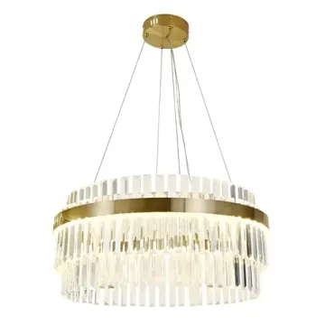 Люстра хрустальная с пультом 124W 3000К-5700К CL339153 бронза Sheldon Citilux