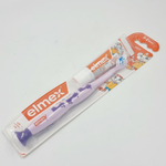 Зубная щетка детская Elmex Soft от 0-3 лет сиреневая 1 шт и зубная паста Elmex в мини формате 12 мл (из Финляндии)