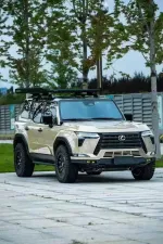 Силовой бампер для Lexus GX550 2024+ Лексус защита бампера обвес дуга защита днища