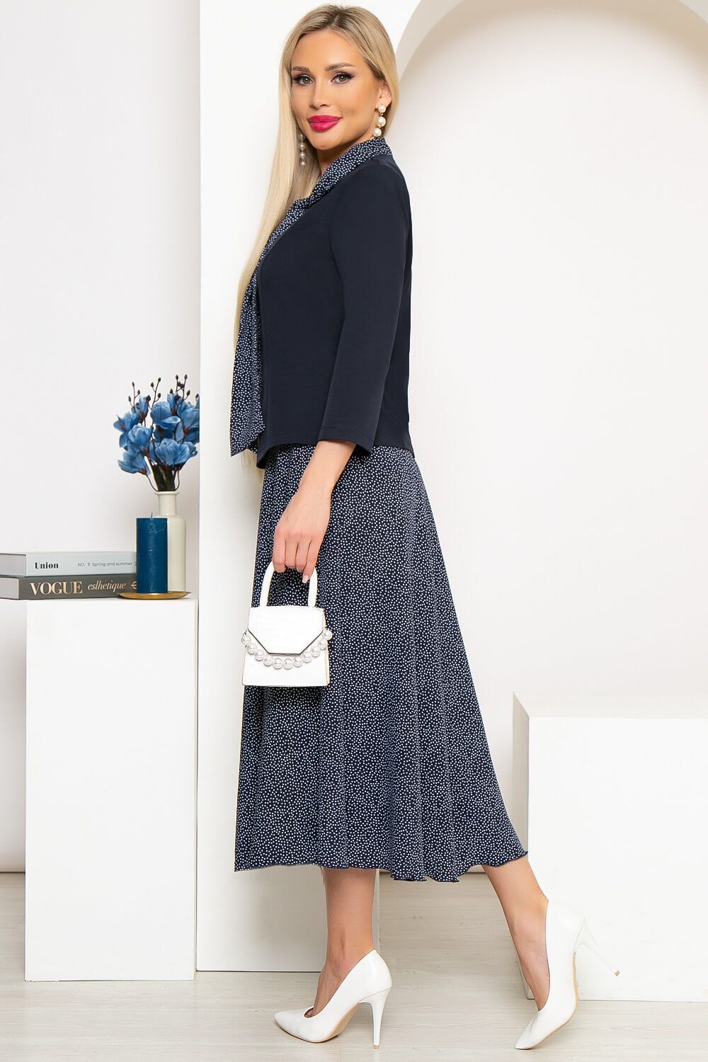 Костюм "Безупречный стиль" (блю) К3987 LT Collection