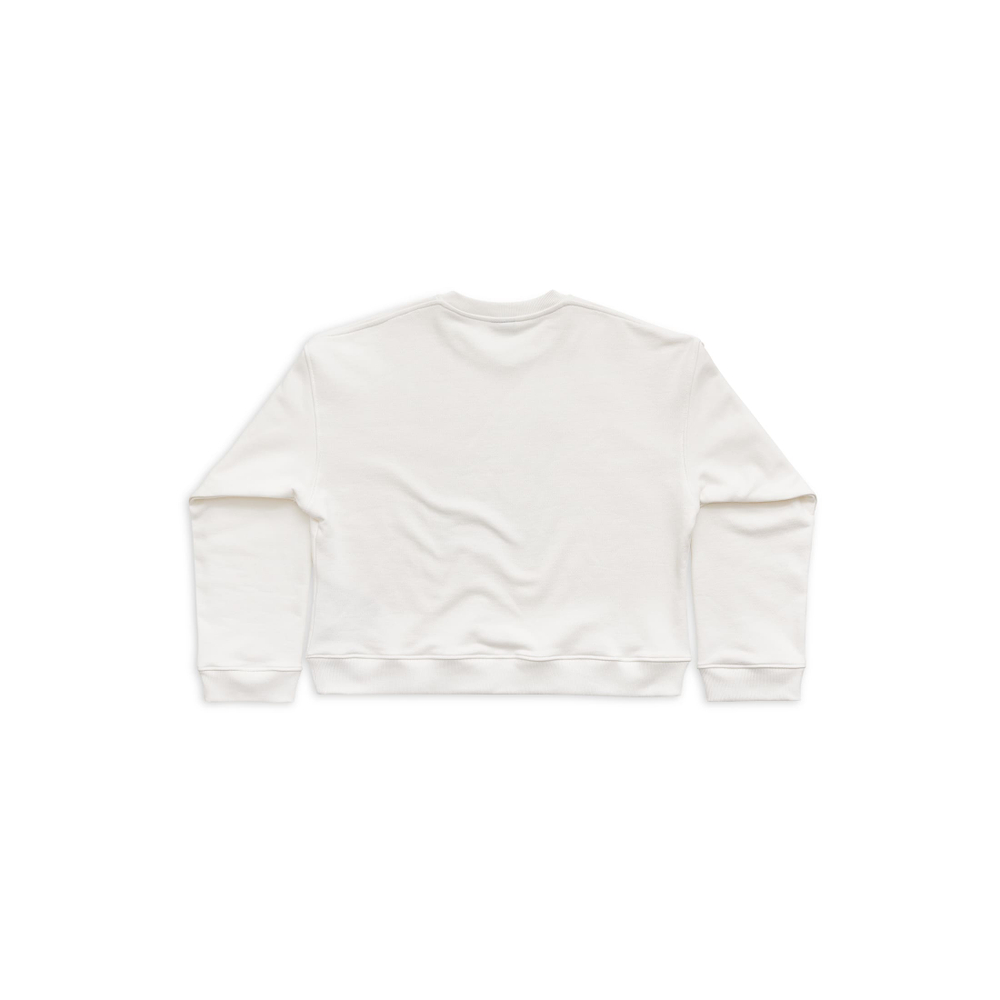 COMO CROPPED SWEATSHIRT OVERSIZED LOOSE