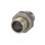 Соединитель латунь никель американка Ду 15 (1/2") прямой НР/НР SantechSystems