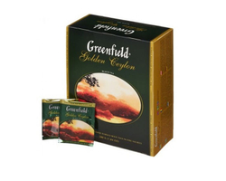 Greenfield Golden Ceylon, 100 пак/уп