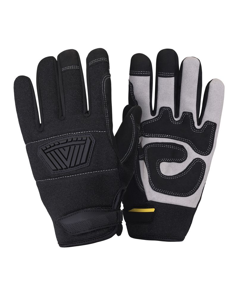 Перчатки ПРОФИ-01-SP Safeprotect (искусственная кожа/трикотаж) (х12х120)