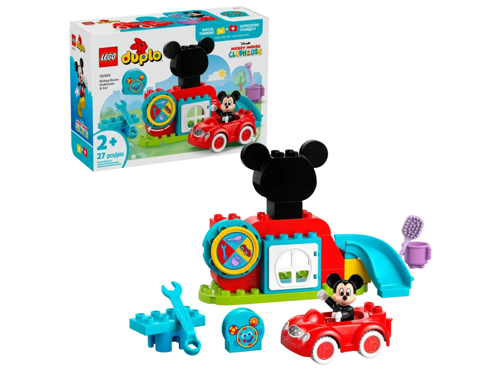Конструктор LEGO Duplo 10454 Клуб Микки Мауса и машина