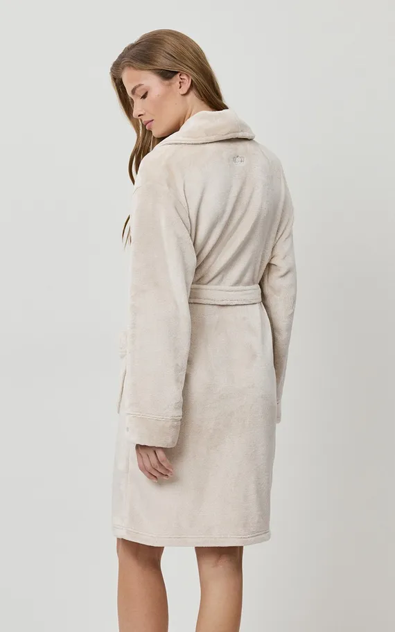 EVA BEIGE (CREME) Халат женский