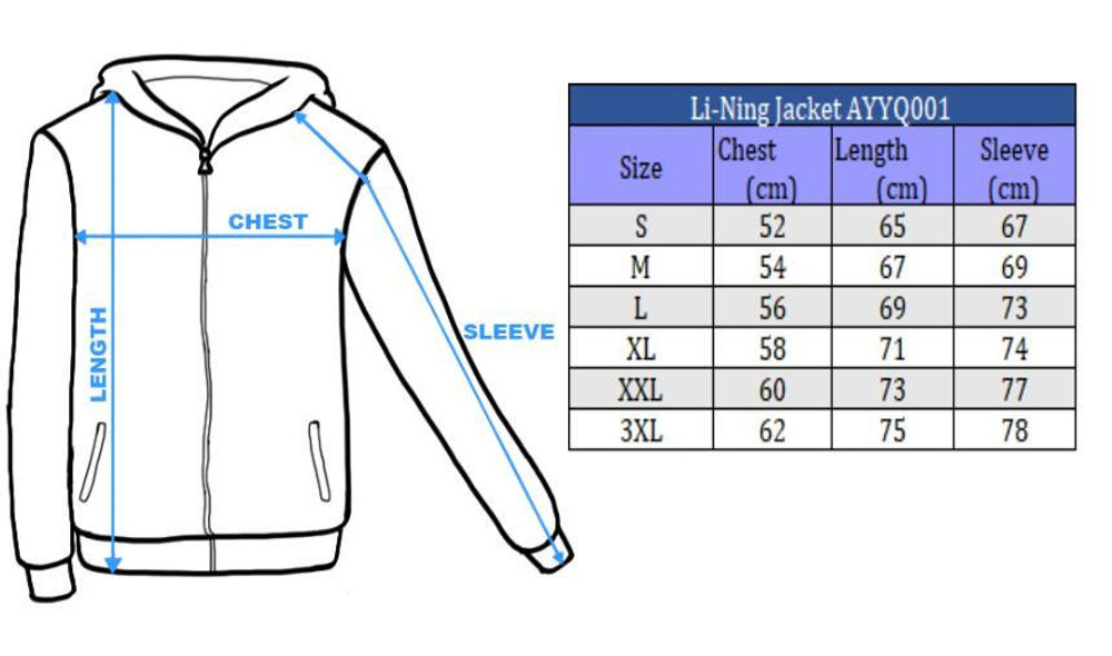 Li-Ning Jacket National Team AYYQ001-1 China black